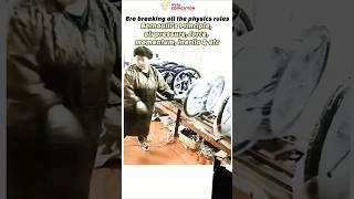 Air pressure 😮😬👈 airpressure physics sports greenscreen reaction trick motivation [upl. by Sirahc]