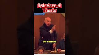 sindaco trieste dipiazza 2024 noovovia ovovia hitchcock sclero comune [upl. by Onaireves]