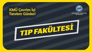 KMÜ TIP Fakültesi Tanıtım Yayını [upl. by Orva]