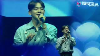 EXO CHEN Everytime at HallyuPopFest London 2022  220709 [upl. by Akin]