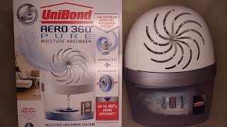 Unibond quotmoisture absorberquot presented as a room dehumidifier [upl. by Alphonsa922]