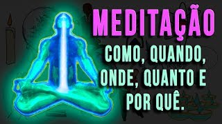 COMO MEDITAR  Guia Definitivo Em 5 minutos [upl. by Yeuh]