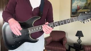 Hysteria  Def Leppard  Guitar Lesson  RhythmChords  clean parts [upl. by Trakas]