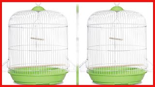 Prevue Hendryx SP31999G Classic Round Bird Cage Green12quot [upl. by Mahgem845]