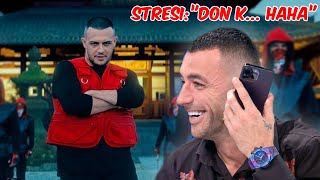 Don Xhoni diss Stresit ne kengen Katana  Reagon Stresi [upl. by Adnav389]