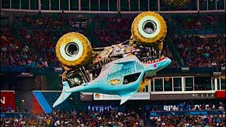 Monster Jam World Finals 22  FULL SHOW High Jump Skills Racing Freestyle  Nashville 2023 [upl. by Eiloj]