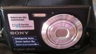 Camara Digital Sony Cybershot W510 121 Megapixeles [upl. by Jaynes]