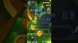 Perfect Hoverboard Tricks in Subway Surfers 🛹 shorts subscribe lanaxgaming subwaysurfers [upl. by Elyad]