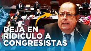 Julio Velarde se enfrenta a congresistas por no saber las funciones del BCR [upl. by Nidraj110]