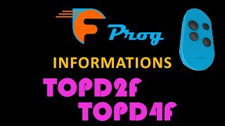 Informations sur TOPD2F  TOPD4F CAME [upl. by Lunn]