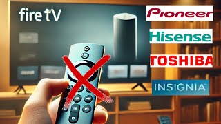 How Factory Reset ANY Fire TV Without or With REMOTE Amazon Insignia Toshiba Hisense Pioneer FireTV [upl. by Nylorac]