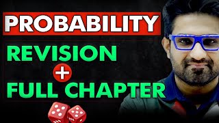 PROBABILITY  FULL CHAPTER  REVISION 🔥 [upl. by Boiney]