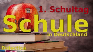 1 Schultag  Schule in Deutschland A1A2 [upl. by Bernie491]