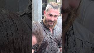 Ragnar Lothbrok Walking in Public reaction cosplay ragnarlothbrok reactionvideo fashion show [upl. by Schulman]