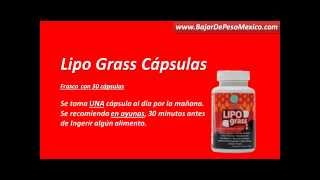 Bajar de Peso con Lipo Grass Capsulas  como disminuir de peso [upl. by Lielos]