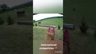 Contre bas 10 Saulieu horse cheval concours competition eventing cce international cross [upl. by Siraval]