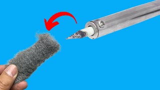 Revolutionary Plastic Welding Method with Steel Wool Repair Broken Plastics the Easy Way [upl. by Gredel]