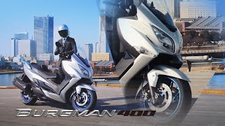 Upcoming Suzuki burgman 400 Launch date in India  Suzuki burgman 400 Full Details  Price [upl. by Nalon514]