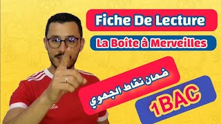 LA BOITE A MERVEILLE  Fiche de lecture  1BAC شرح بالدارجة [upl. by Eimmaj990]