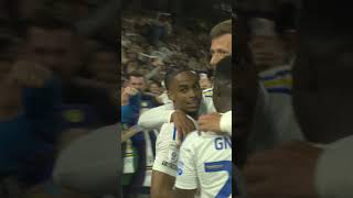 Summerville scores Leeds are going to Wembley lufc [upl. by Aratas]