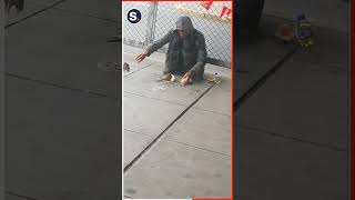 Peruvian ‘RatMan’ Performs on the Streets of Lima [upl. by Shannah]