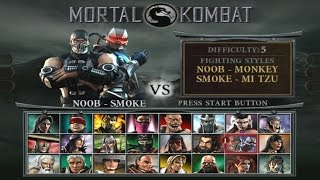 Mortal Kombat  Deception  Arcade Playthrough PS2 [upl. by Atilehs]