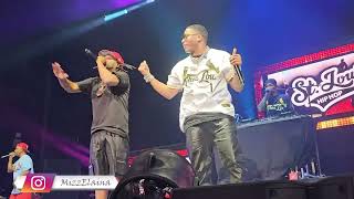 Nelly amp Murphy Lee Perform Welcome To Atlanta LIVE in ST LOUIS  Together Again Tour [upl. by Wendin]