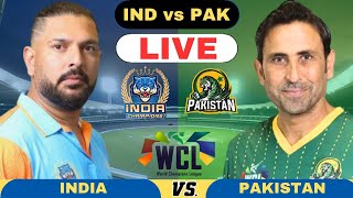 Live India Champions vs Pakistan Champions  INDC vs PAKC Live Match World Championship Legends 2024 [upl. by Mendel]