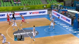 Highlights FinlandCroatia EuroBasket 2013 [upl. by Atiuqaj]