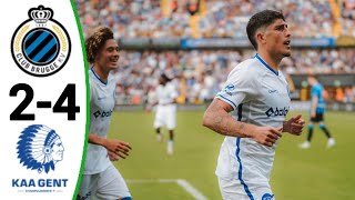 Club Brugge vs Gent 24 Omri Gandelman Goal All Goals and Extended Highlights [upl. by Fredette]