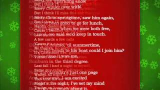 Waitresses Christmas Wrapping FULL VERSION  Lyrics [upl. by Jadwiga120]