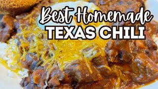 This Is Hands Down the Best Southern Chili Recipe My Husband Has Made [upl. by Leyameg]