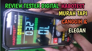 Review Tester DIGITAL MURAH TAPI CANGGIH HABOTEST HT127B [upl. by Nolham]