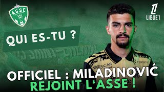 Actu ASSE  Igor Miladinovic sengage avec SaintEtienne  Officiel  Présentation [upl. by Otha]