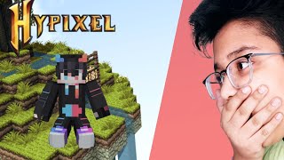 First Time Playing Real Hypixel Skyblock 😱 ❤️  Playing Real Hypixel in pojavlauncher ❤️ 😱  ep 1 [upl. by Wachtel]