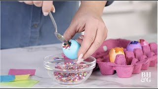 How To Make Cascarones Confetti Eggs  Made by Me  Better Homes amp Gardens [upl. by Nino]