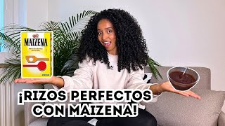 Mascarilla de Maizena para el Cabello Rizado ¡Resultados Increíbles [upl. by Yeffej]