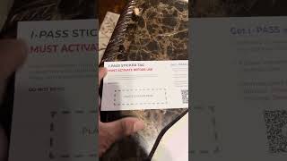 How to install EZPass  I pass sticker in your car [upl. by Hershell]