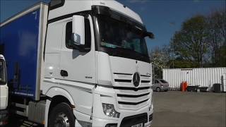 Mercedes Actros Interior 2015 [upl. by Nayk742]