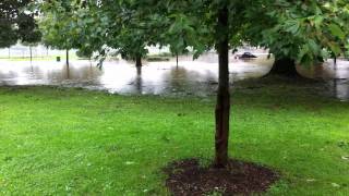 Cedar brook park plainfield NJ After Irene [upl. by Enaelem424]