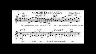 Color Esperanza  Partituras para Organeta y Acordeón RICAMÚSICA [upl. by Clougher]