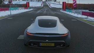 Forza Horizon 4  Aston Martin DB10 Gameplay Winter Season 4k 60fps [upl. by Kalin]