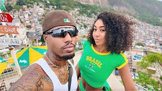 BRAZILIAN GIRL TAKES ME TO THE BIGGEST FAVELA IN LATIN AMERICA 🇧🇷 [upl. by Willock]