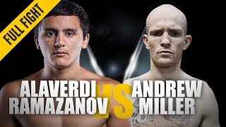 ONE Full Fight  Alaverdi Ramazanov vs Andrew Miller  Flash Knockout  November 2018 [upl. by Halie931]