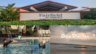 Fairfield by Marriott Goa Benaulim  Vacation to Goa Vlog vlog vacation goa southgoa [upl. by Hewet]