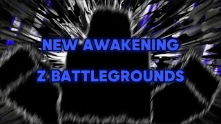 NEW Super Saiyan Blue Awakening Showcase  Z Battlegrounds [upl. by Buff]