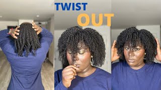 How to get the Perfect Twist Out on 4c Hair [upl. by Ttayh801]