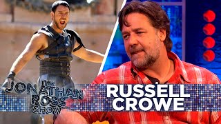 Russell Crowe Opens Up About Fame Following Gladiator  The Jonathan Ross Show [upl. by Ehc178]