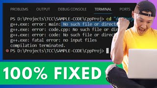 Fix GCC Error no Such File or Directory in VSCode  GCC Error Visual Studio Code 2023 [upl. by Justen]