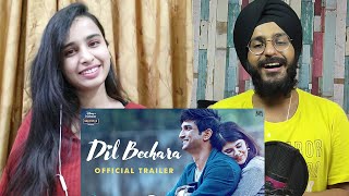 Dil Bechara Trailer Reaction  YOU WILL BE MISSED 😢😢 Sushant Singh Rajput  Sanjana Sanghi [upl. by Noelle]